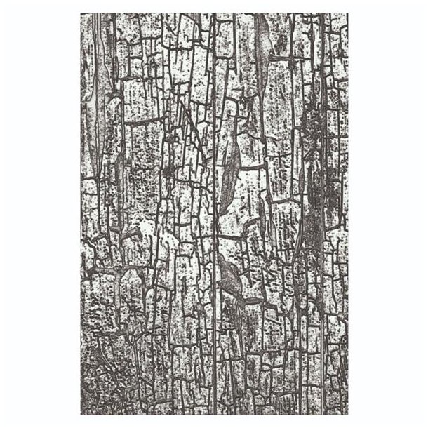 Tim Holtz - Embossingfolder - Cracked - Krakkeleret