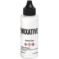 Tim Holtz - Alkohol Ink - Metallic Mixatives - Snow Cap - 2 fl oz (59ml)