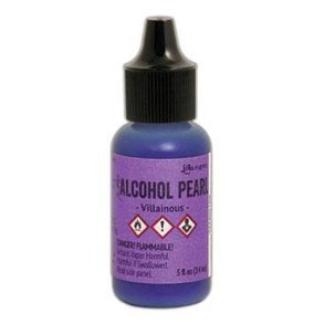 Tim Holtz - Alkohol ink Pearl - Villainous