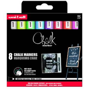 UNI - Chalk Marker - 8 stk