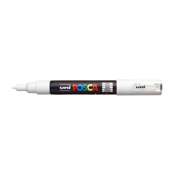 Posca Marker - PC-M1C - Hvid