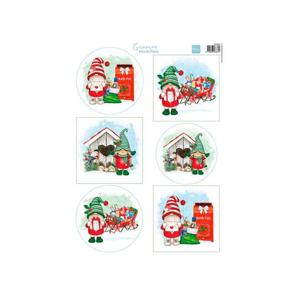 Marianne Design - 3D Ark - Gnomes - North Pole