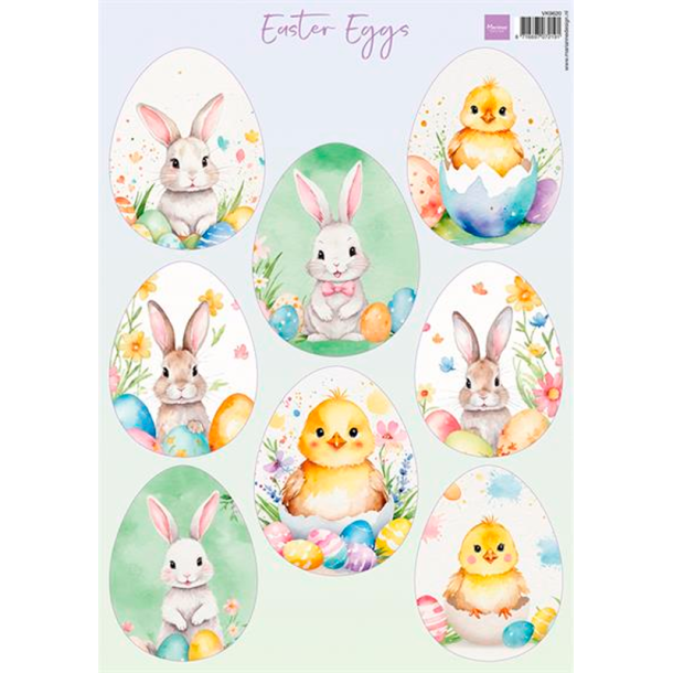 Marianne Design - 3D Ark - Easter eggs / P�ske�g
