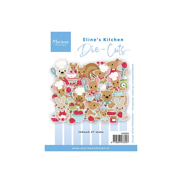 Marianne Design - Die-cuts - Eline's Kitchen / Kkken