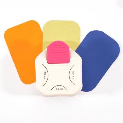 Vaessen Creative - Corner punch 3-in-1 - 14 mm / 17 mm / 20 mm