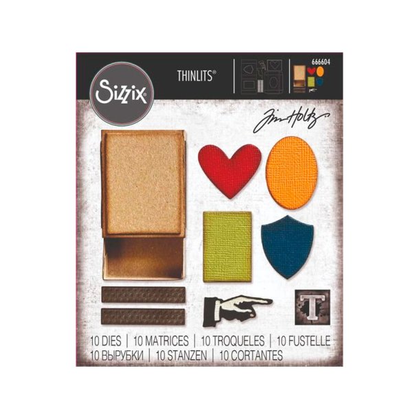Sizzix - Thinlits die - Vault - Matchbox