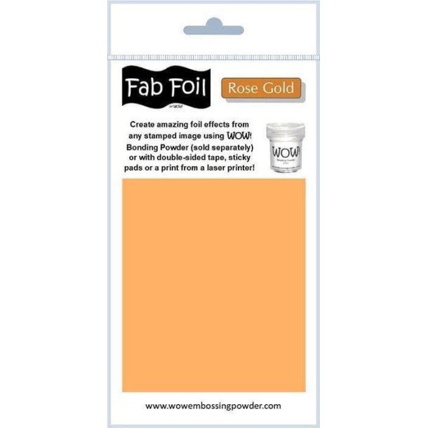 WOW! Fab Foil / Folie - Rose Gold