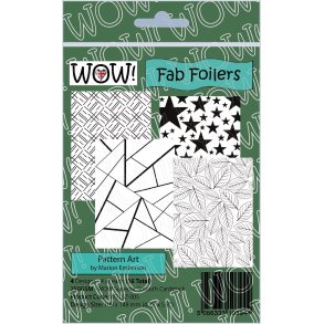 WOW! Embossing Powder - Fab Foilers - Pattern Art / Billeder til Folie