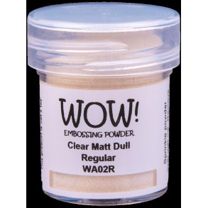 WOW! Embossing Powder - Regular - Clear Matt Dull - WA02R
