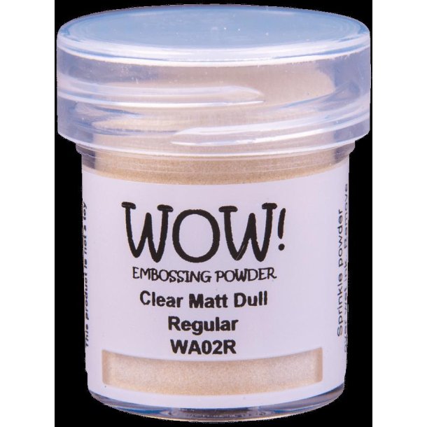 WOW! Embossing Powder - Regular - Clear Matt Dull - WA02R