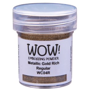 WOW! - Embossing Powder - Regular - Metallic Gold Rich