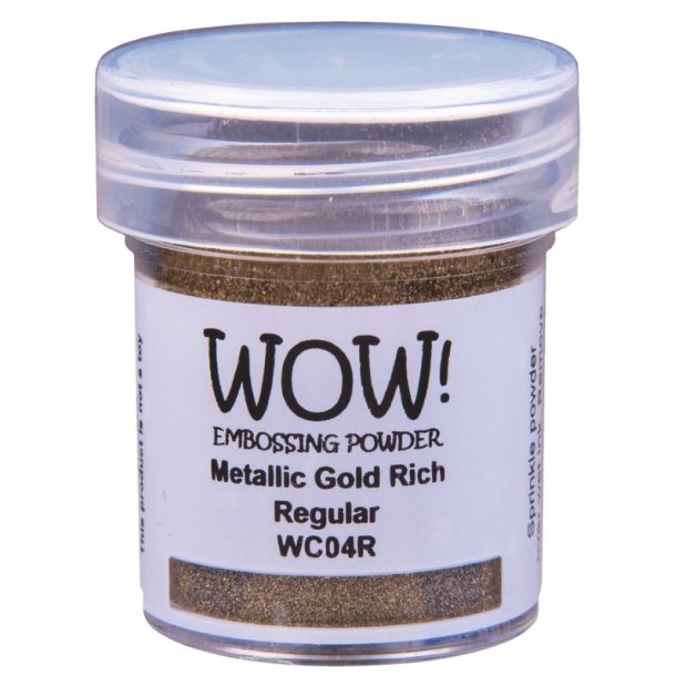 WOW! Embossing Powder - Regular - Metallic Gold Rich