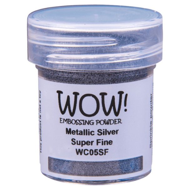 WOW! Embossing Powder - Super Fine - Metallic Silver