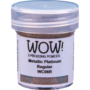 WOW! Embossing Powder - Metallics - Platinum - Regular - WC06R
