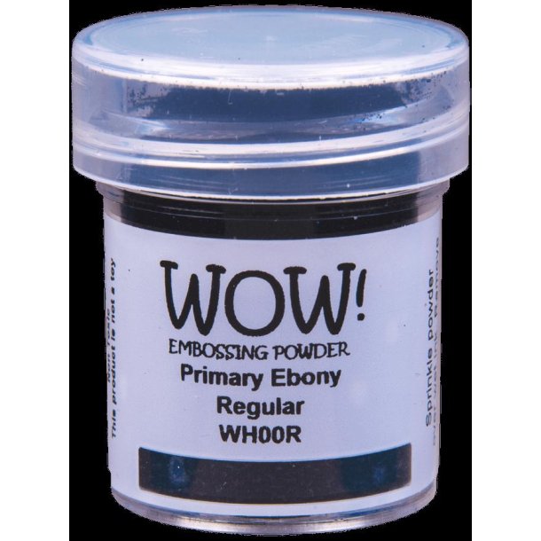 WOW! Embossing Powder - Regular - Ebony