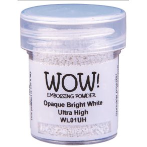 WOW! Embossing Powder - Opaque Bright White - Ultra High