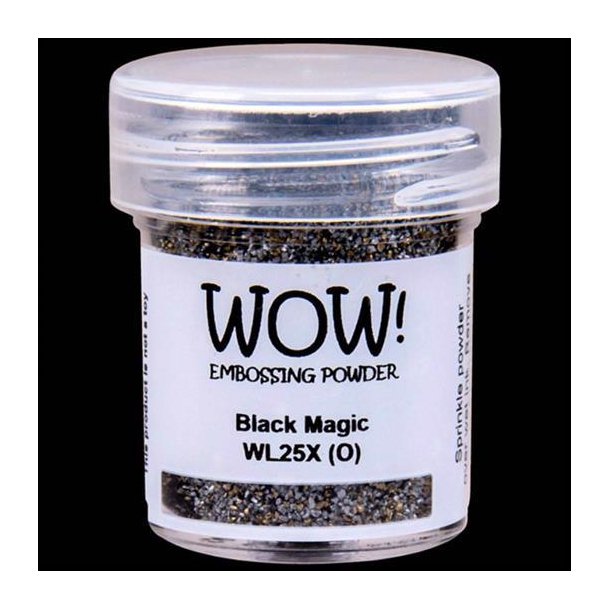 WOW - Embossing Powder - Black Magic