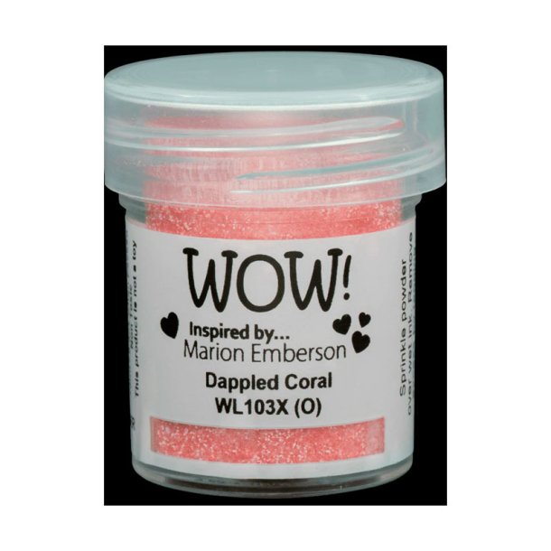 WOW! Embossing Powder -Colour Blends - Dappled Coral