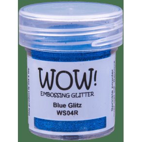 WOW! Embossing Powder - Regular - Blue Glitz - WS04R