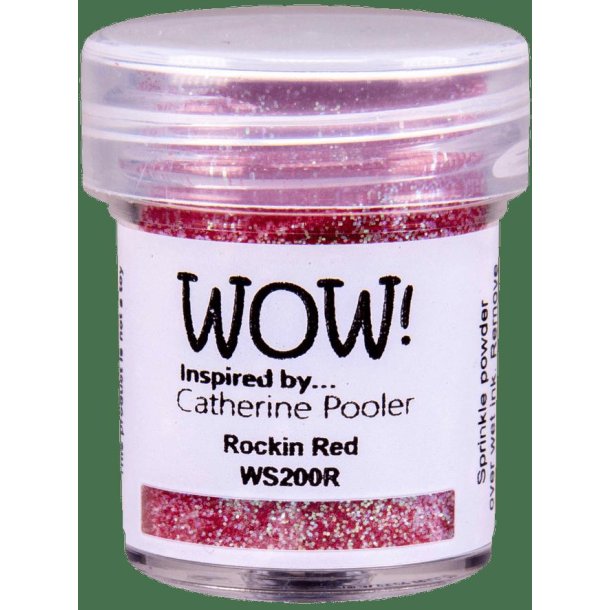 WOW! Embossing Powder - Regular - Rockin Red - WS200R