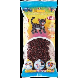 Hamaperler - Midi - 6000 stk - Bordeaux