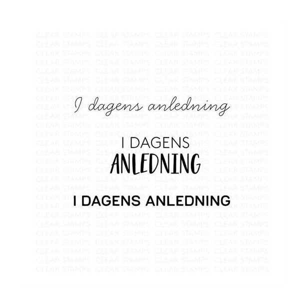 Three Scoops - Stempel - I dagens anledning - TSSL1005