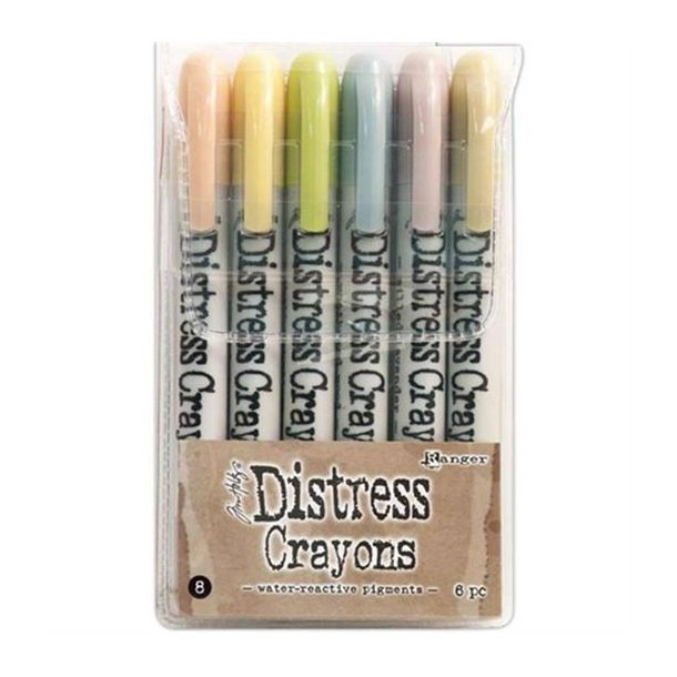 Distress Crayons - SET #8 / Pale