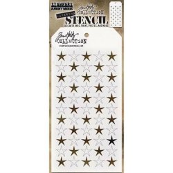 Tim Holtz - Layering Stencil - Shifter Stars