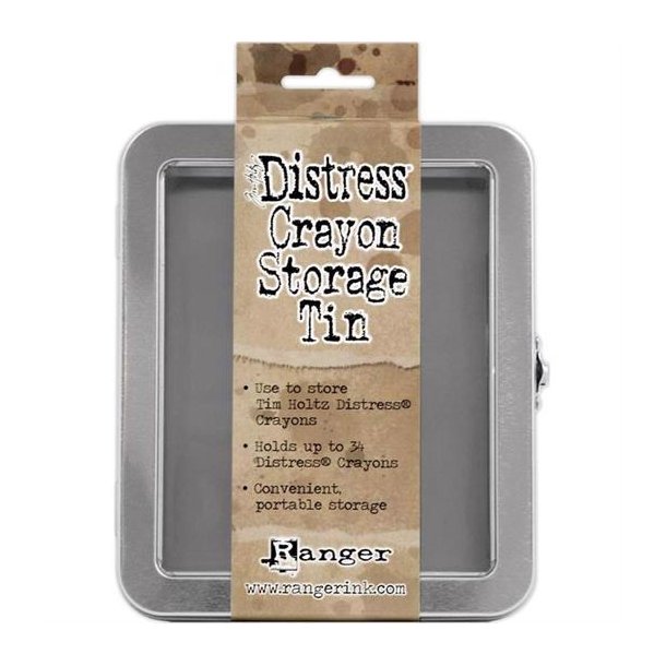 Tim Holtz - Distress Crayon Storage Tin - Empty