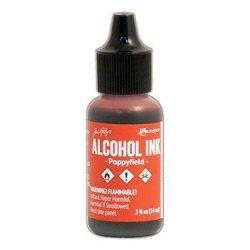 Tim Holtz - Alkohol Ink - Poppyfield