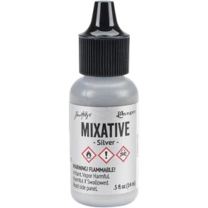 Tim Holtz - Alkohol Ink - Metallic Mixatives - Silver
