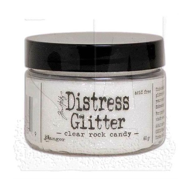 Tim Holtz Distress Glitter - Clear Rock Candy