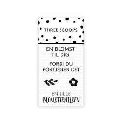Three Scoops - Stempel - Blomsterhilsen - TSSL1069