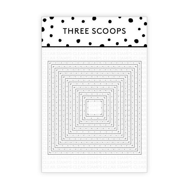 Three Scoops - Die - Firkant - TSCD0015