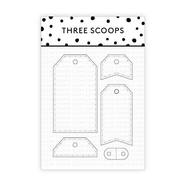 Three Scoops - Die - Tag - TSCD0017
