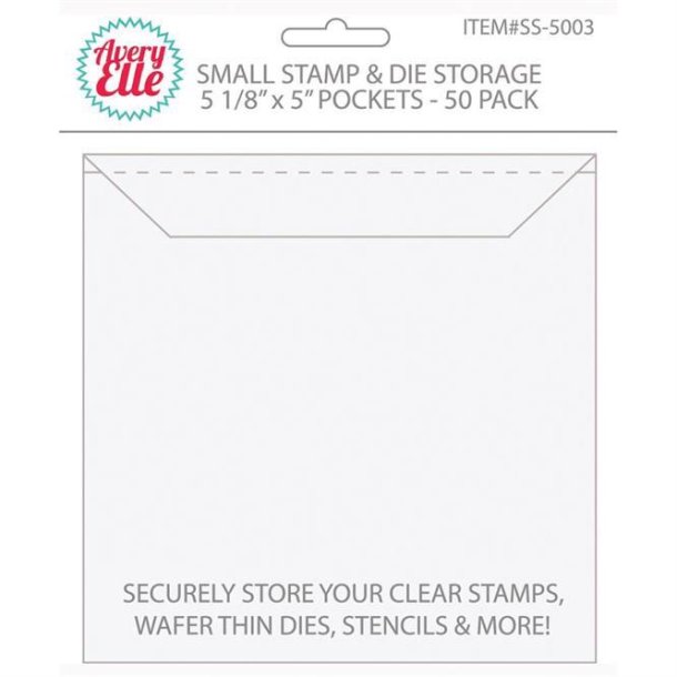 Avery Elle - Small Stamp & Die Storage - 5,1/8x 5 - 50 stk.