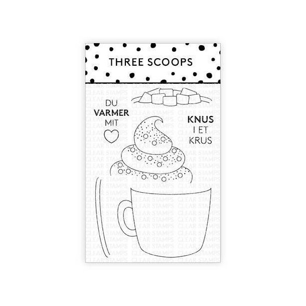 Three Scoops - Stempel - Knus i et krus - TSSM0107