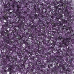 Deco - Spejl granulat - Aubergine