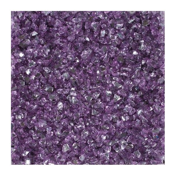 Deco - Spejl granulat - Aubergine