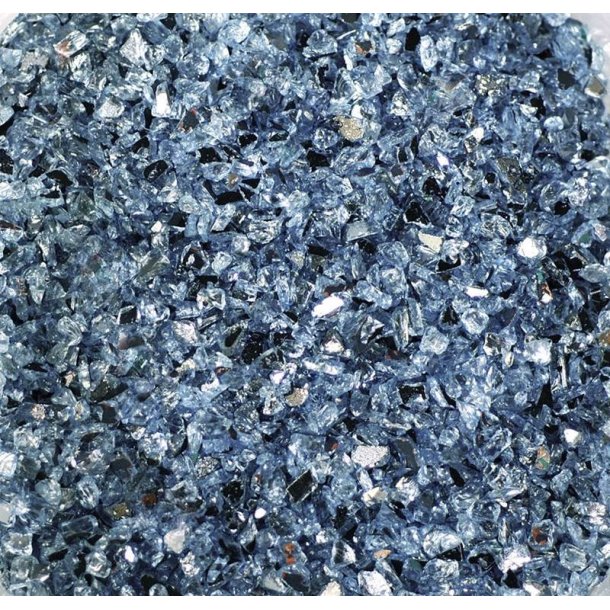 Deco - Spejl granulat - Lyse bl