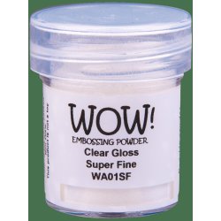 WOW! Embossing Powder - Super Fine - Clear Gloss