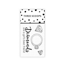 Three Scoops - Stempel - Diamantring - TSSL1094
