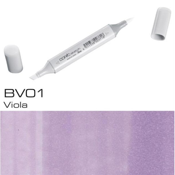 Copic Sketch - BV01 - Viola - Mngderabat, 10 stk. 550,- el. 25 stk. 1250,-