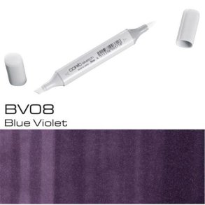 Copic Sketch - BV08 - Blue Violet - M�ngderabat, 10 stk. 550,- el. 25 stk. 1250,-