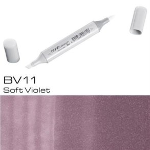 Copic Sketch - BV11 - Soft Violet - M�ngderabat, 10 stk. 550,- el. 25 stk. 1250,-