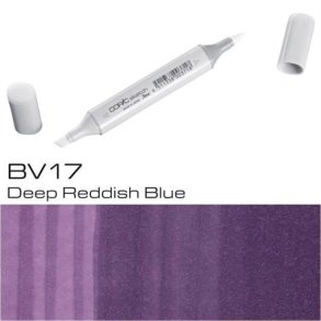Copic Sketch - BV17 - Deep Reddish Blue - M�ngderabat, 10 stk. 550,- el. 25 stk. 1250,-