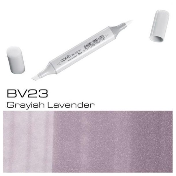 Copic Sketch - BV23 - Grayish Lavender - Mængderabat, 10 stk. 550,- el. 25 stk. 1250,-