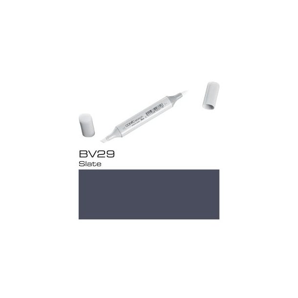 Copic Sketch - BV29 - Slate - Mængderabat, 10 stk. 550,- el. 25 stk. 1250,-