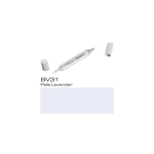 Copic Sketch - BV31 - Pale Lavender - Mængderabat, 10 stk. 550,- el. 25 stk. 1250,-