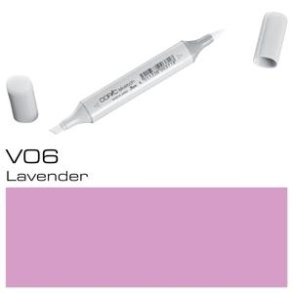 Copic Sketch - V06 - Lavender - M�ngderabat, 10 stk. 550,- el. 25 stk. 1250,-
